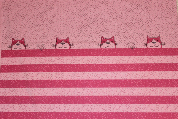 Lillestoff - Panel - Bio Jersey - Katze